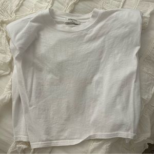 Aritzia Babaton Shoulder Pad Cropped Tank